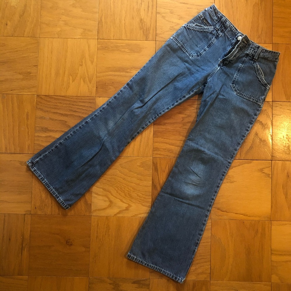 Flared jeans